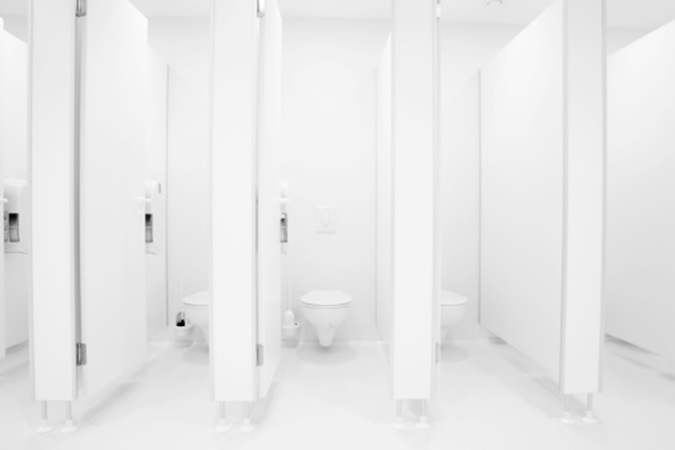 sanitary public restroom bathroom WC